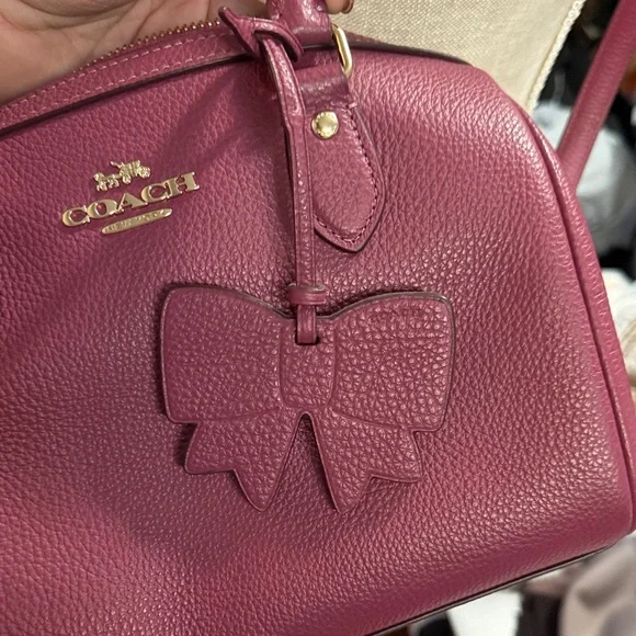Coach limited edition pink Rowan Satchel - Picture 8 of 8